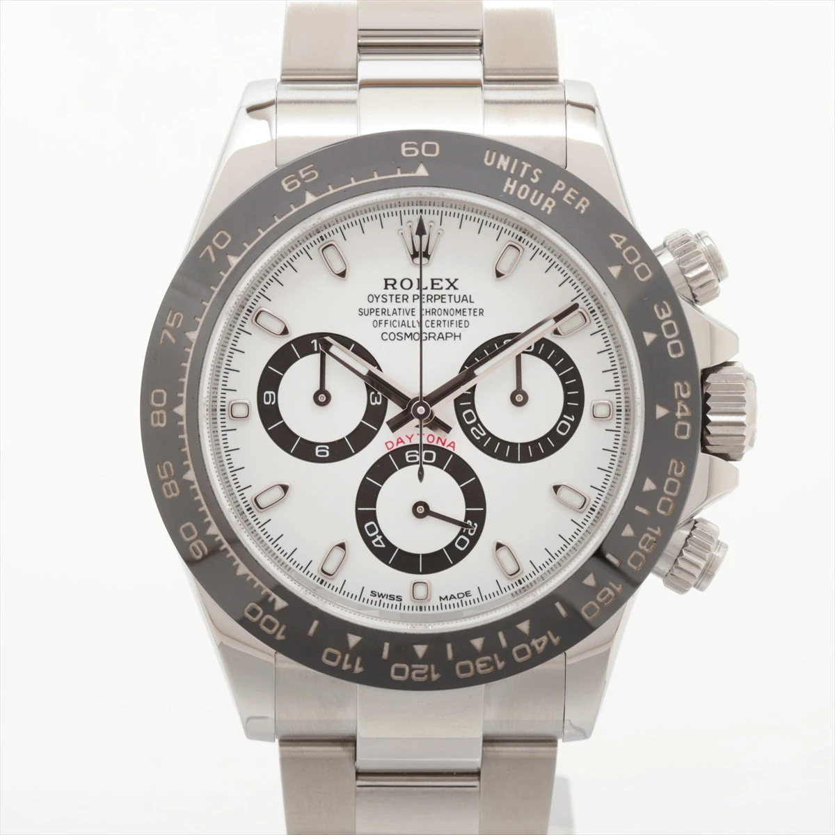 ロレックス デイトナ 116500LN SS AT 白文字盤 あまりごま1