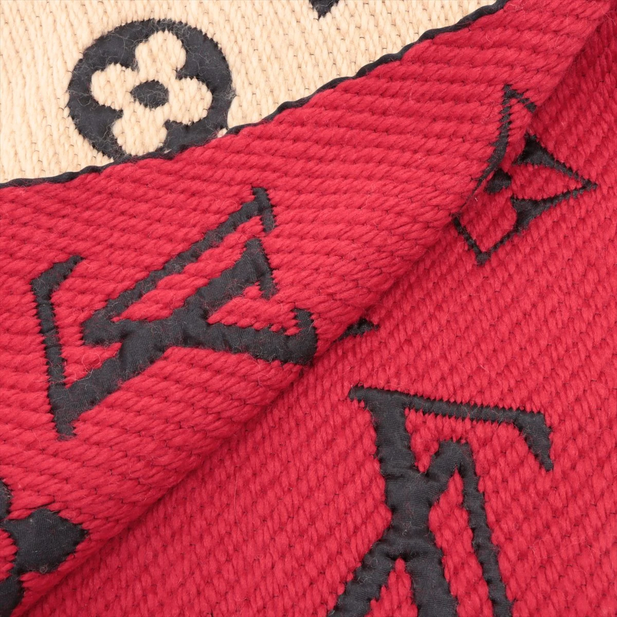 ヴィトン M73886 エシャルプ ロゴマニア デュオ CC0139 マフラー