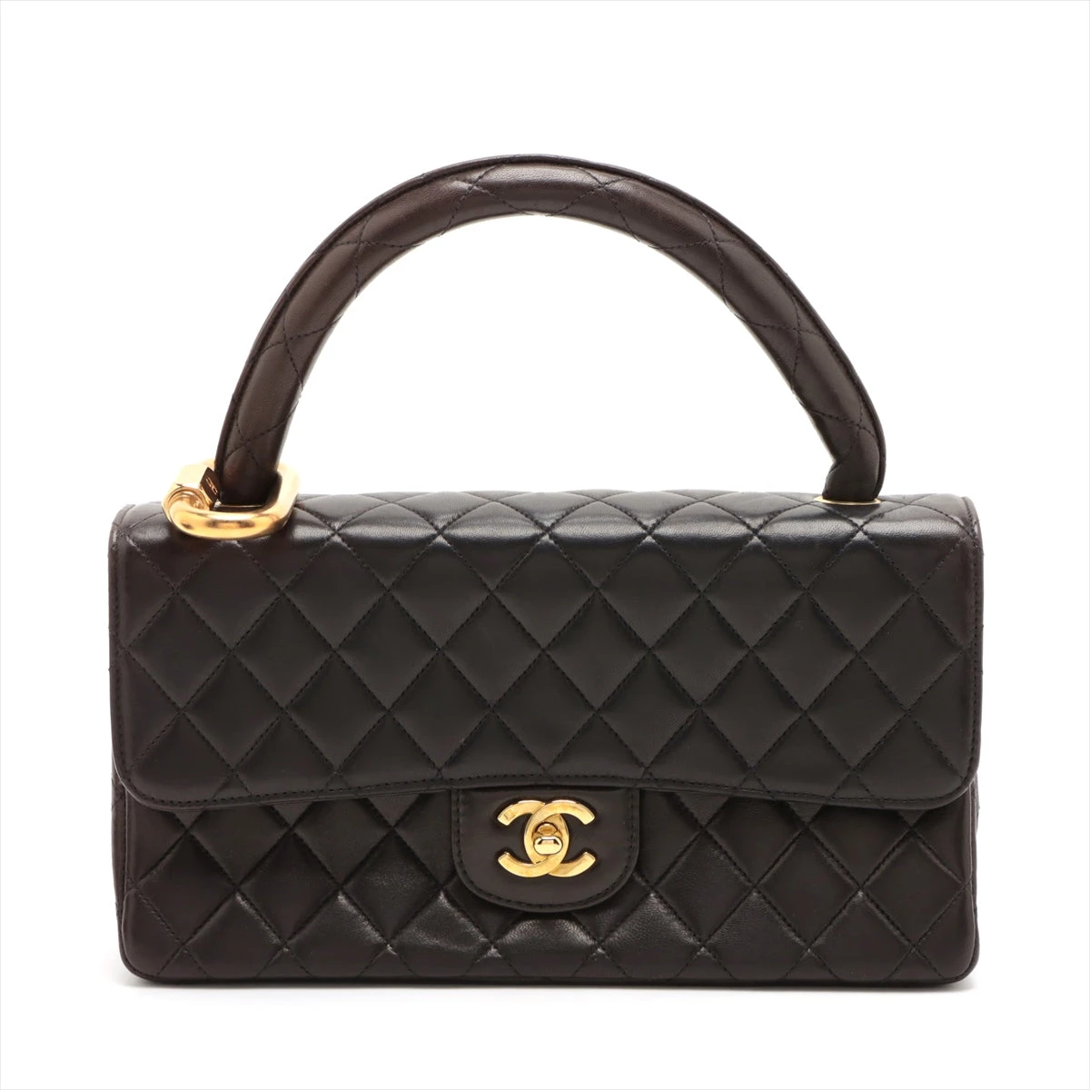 シャネル　マトラッセ　トートバッグ　ベージュ×ゴールド　ラムスキン　3番台 CHANEL マトラッセ 復刻 2002年頃 トートバッグ ベージュ