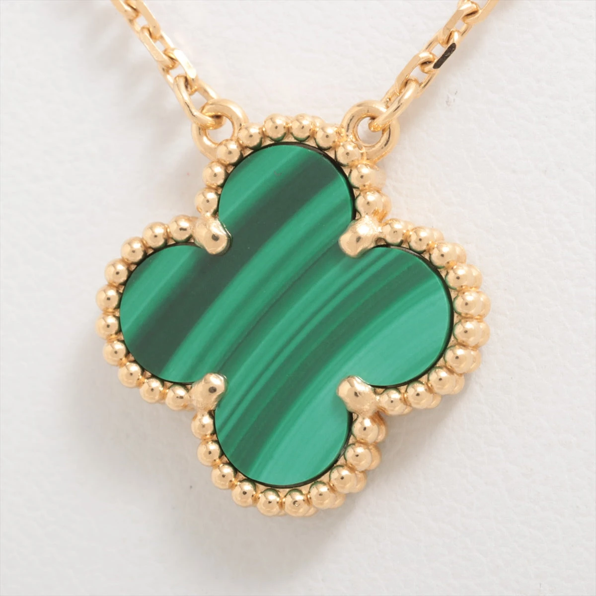 ヴァンクリーフ&アーペル ヴィンテージアルハンブラ マラカイト  