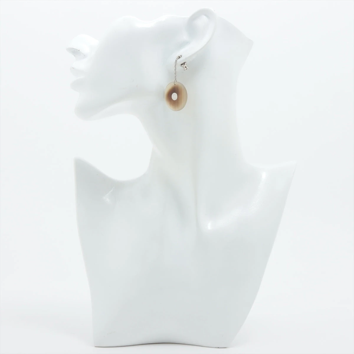 エルメス ピアス(両耳用) バッファローホーン×GP A2543759｜中古