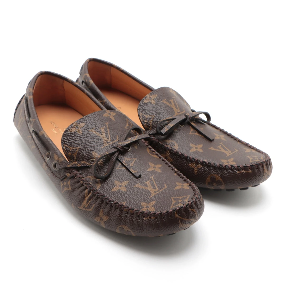 メトロルイヴィトン　ドライビングシューズ レザー モカシン ブラウン 楽天市場】LOUIS VUITTON ルイ ヴィトン ドライビングシューズ
