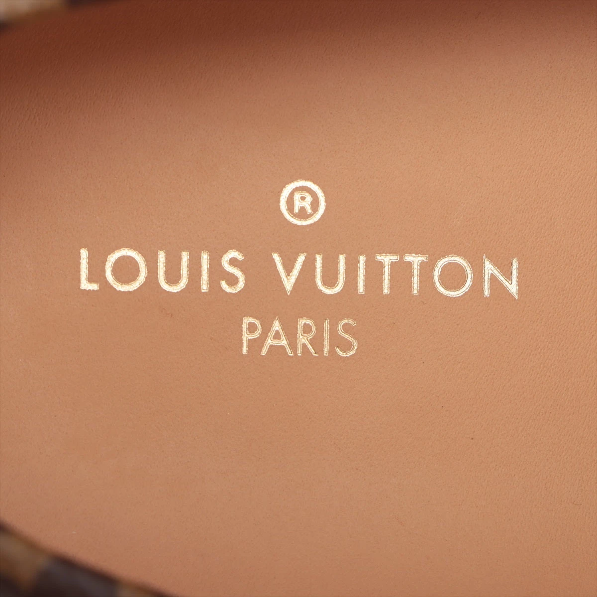 ヴィトン アリゾナライン 18年 PVC×レザー ドライビングシューズ 7 1/2