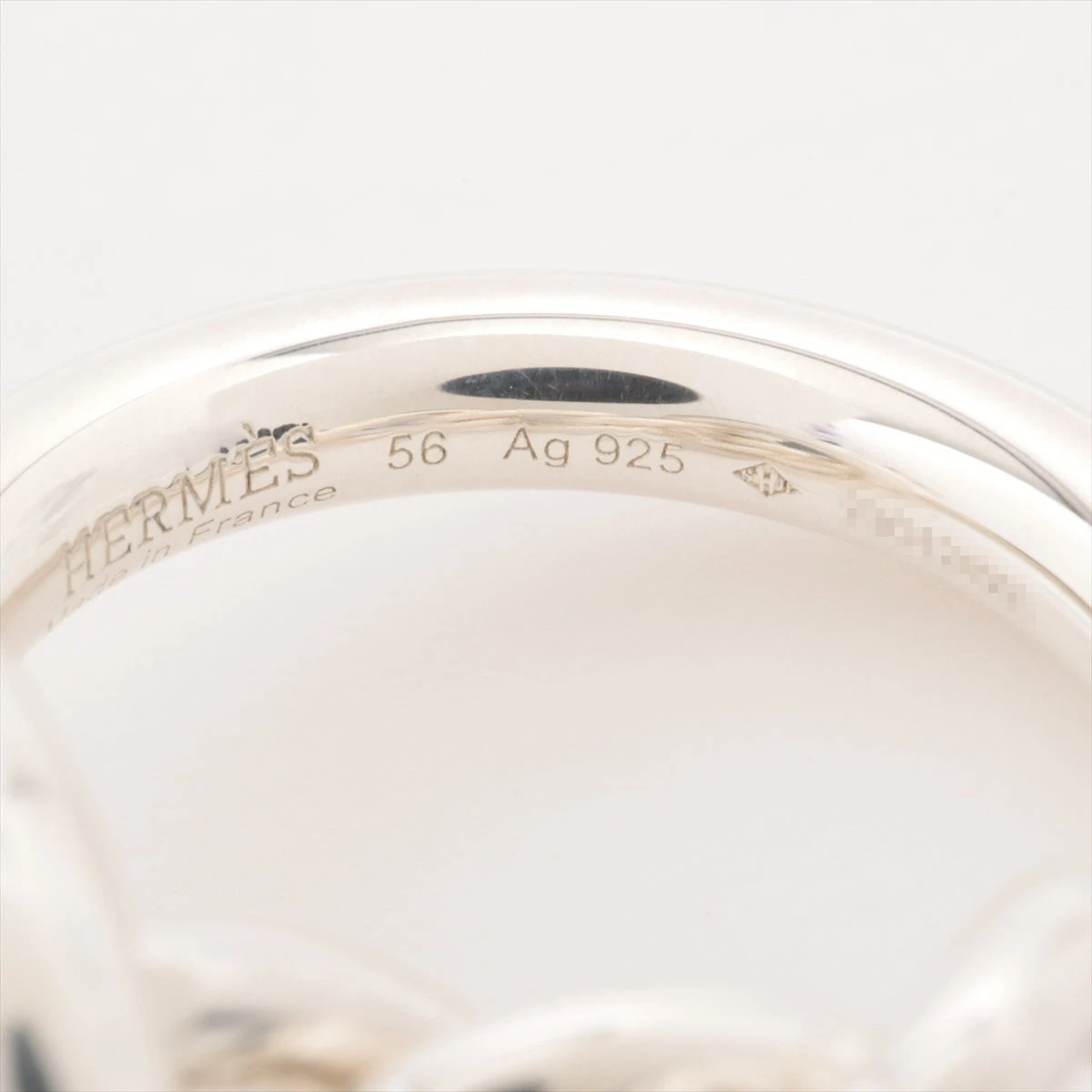 エルメス クロワゼット リング 56 925 16.0g シルバー A2515899