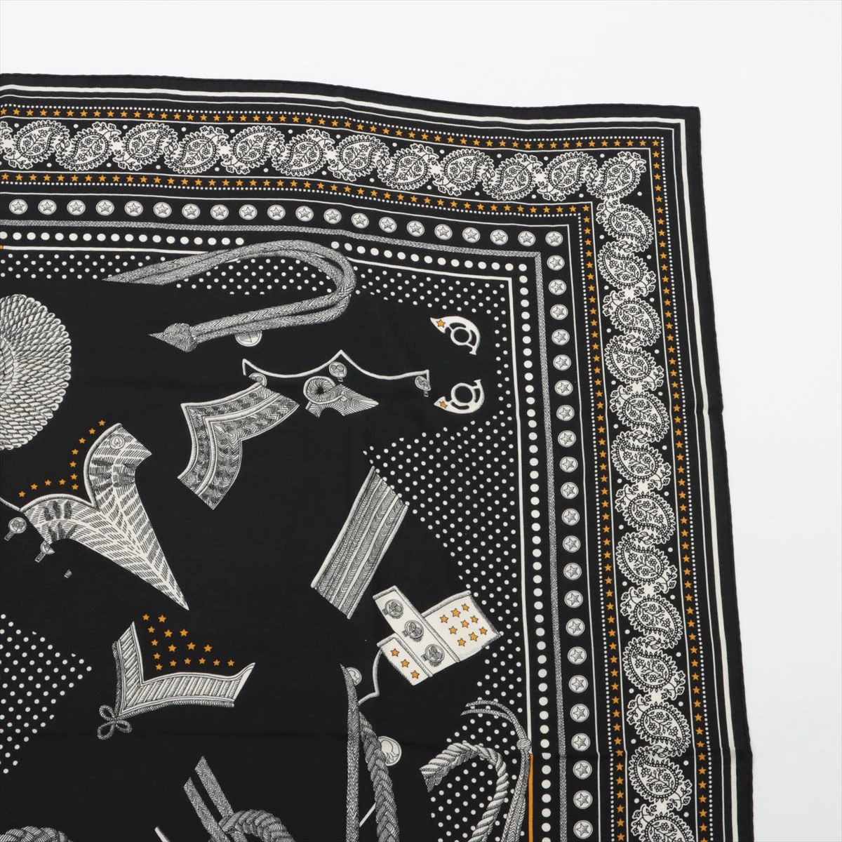 エルメス カレジェアン Zouaves et Dragons ズアヴとドラゴン ストール  