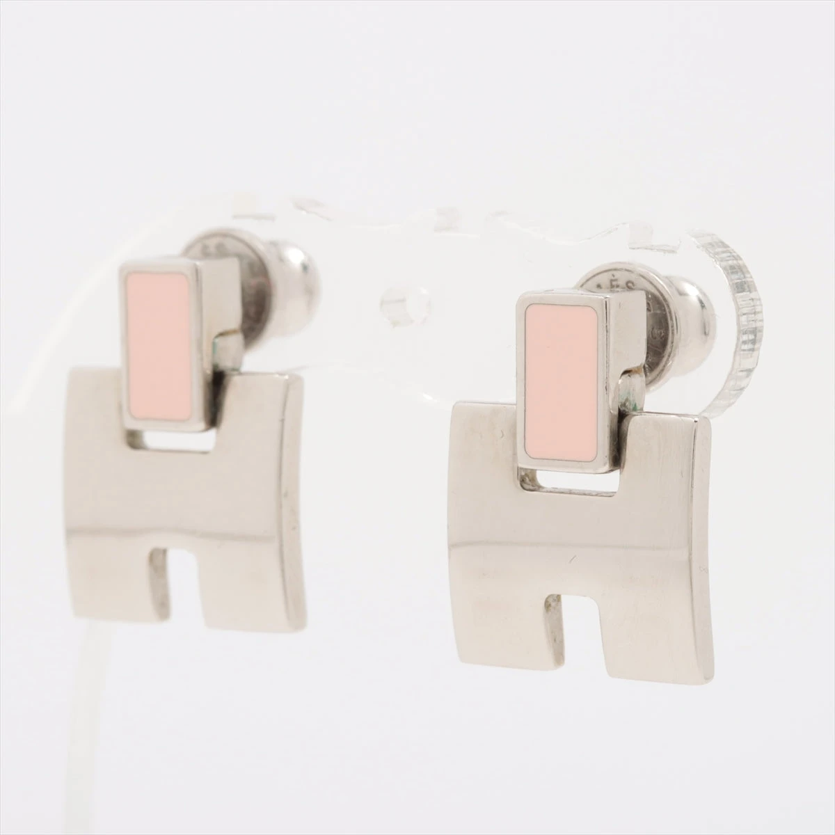 エルメス アイリーン ピアス(両耳用) GP シルバー A2555427｜中古 