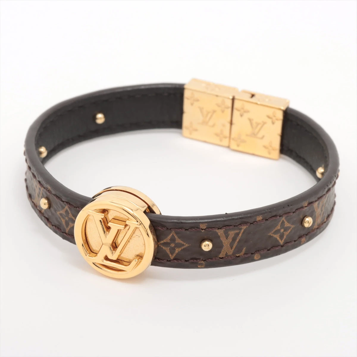 新品未使用　VUITTON ブラックレザー ブレスレット　黒　ゴールド 楽天市場】【ジュエリー】LOUIS VUITTON ルイ ヴィトン ノマド