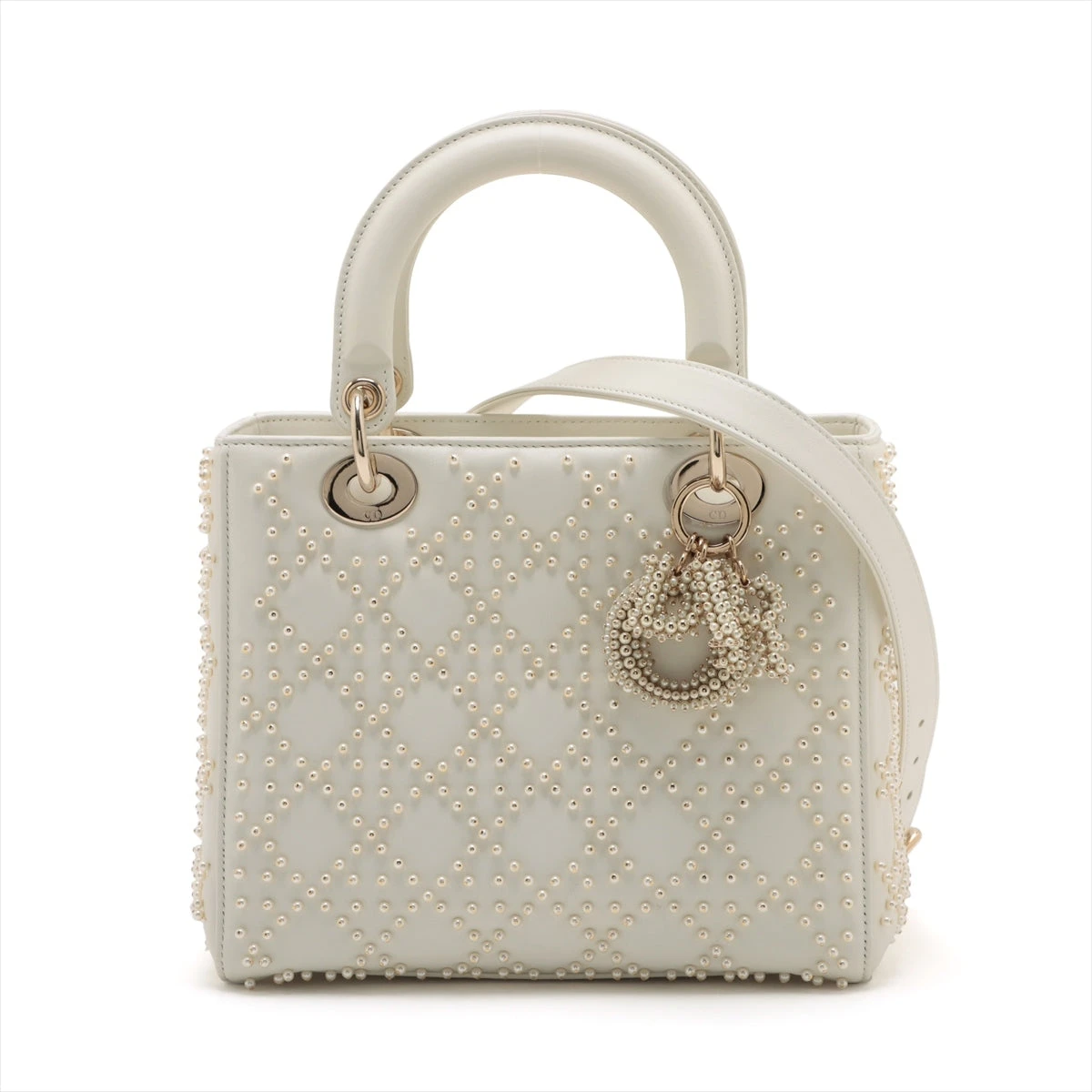 あんしん鑑定可能　クリスチャンディオール 2wayレザーハンド　ディオリッシモ あんしん鑑定可能 クリスチャンディオール 2wayレザーハンド