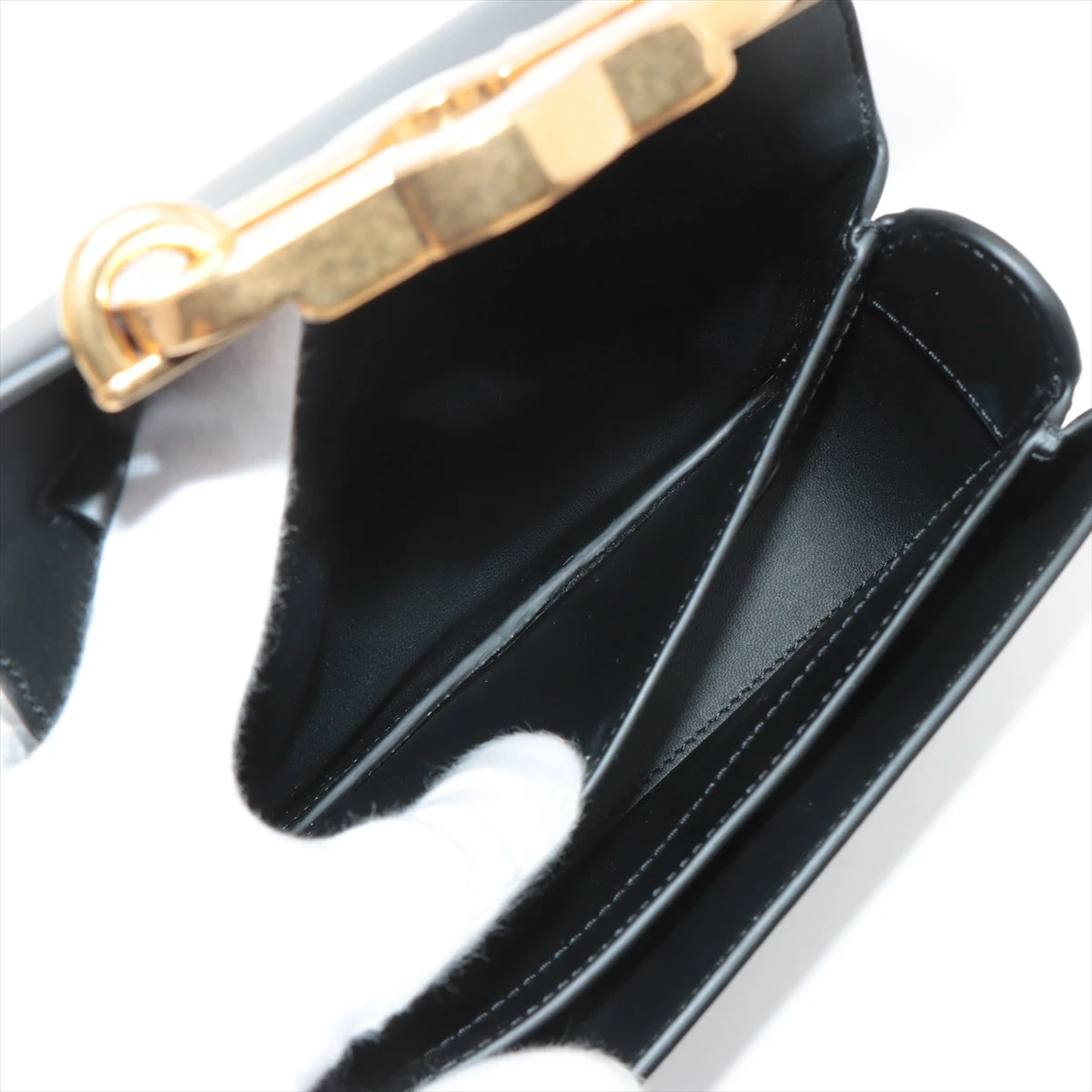 マルベリー レザー ショルダーバッグ ブラック AP057596｜中古ブランド 