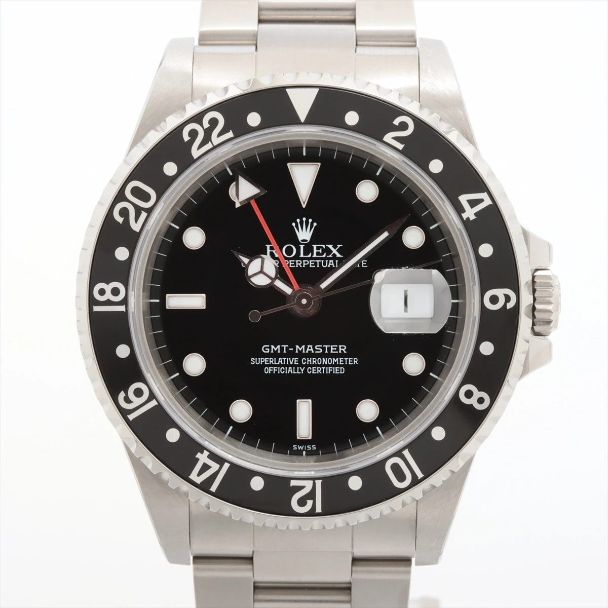 ロレックス GMTマスター 16700 SS AT 黒文字盤 あまりごま1
