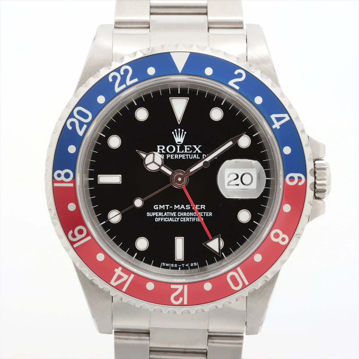 ロレックス GMTマスター 16700 SS AT 黒文字盤
