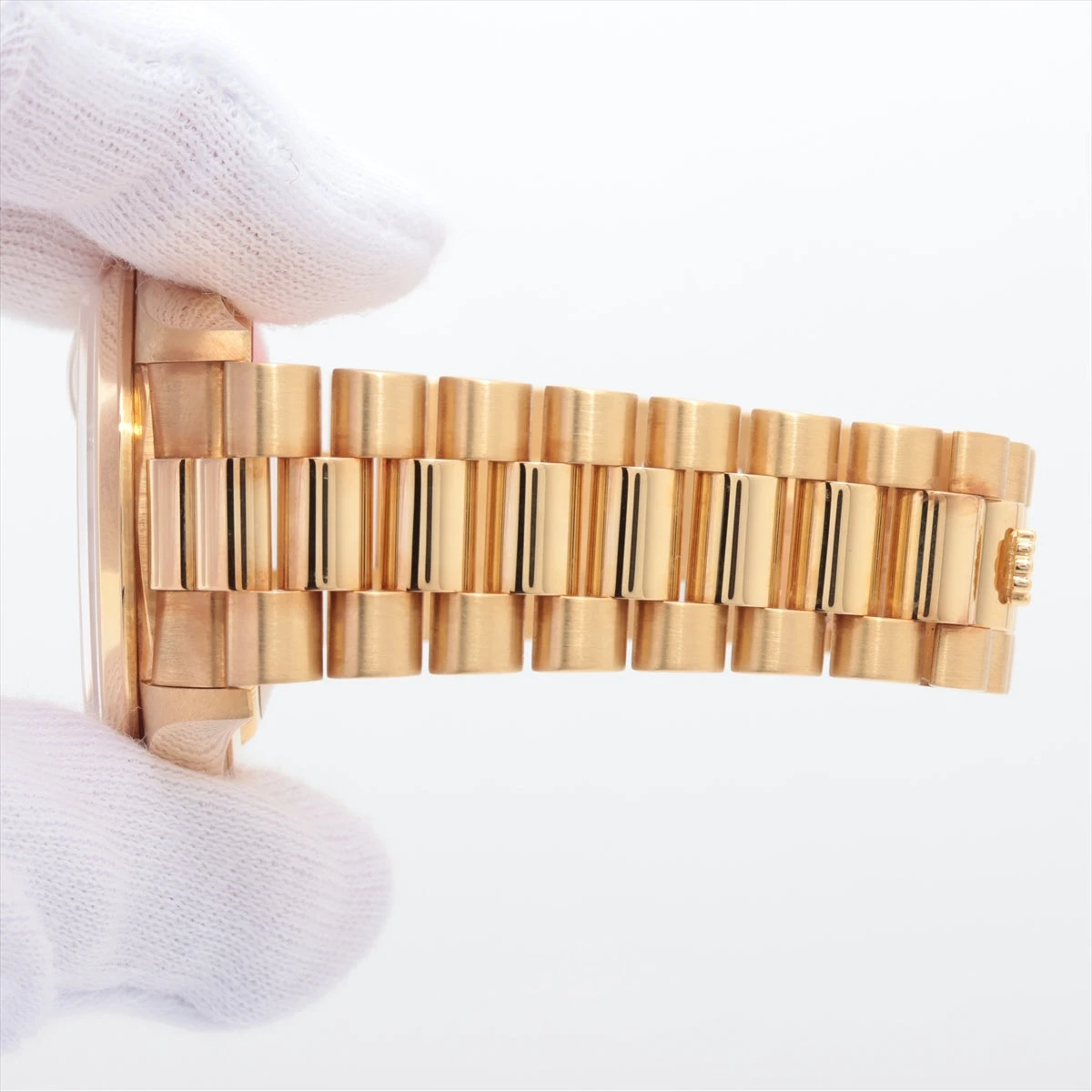 ロレックス デイデイト 18208 プレジデントブレスレット イエロー