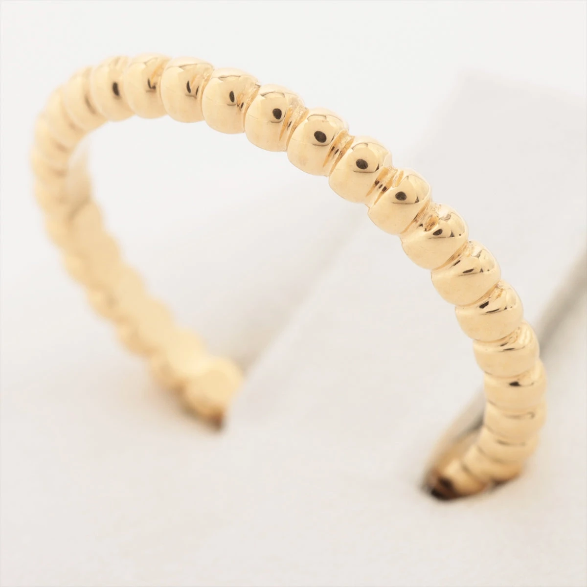 【USED】ヴァンクリーフ&アーペル ペルレ リング 750 指輪 ヴァンクリーフ&アーペル ペルレ クルール カーネリアン リング