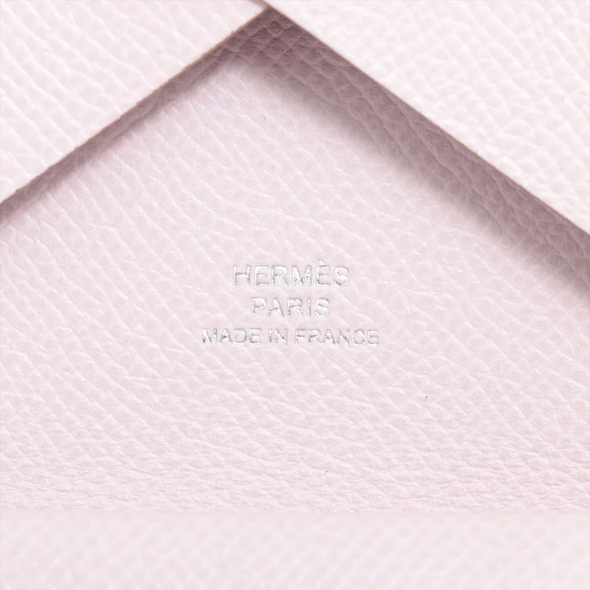 エルメス カルヴィ デュオ モーヴペール ヴォーエプソン シルバー金具