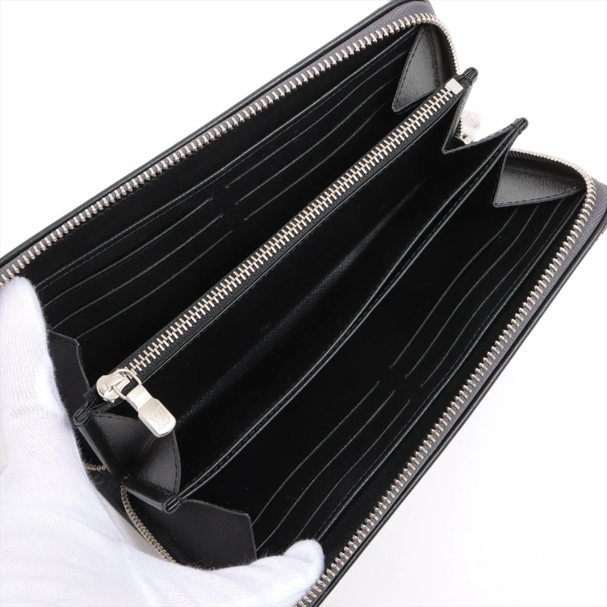 ヴィトン モノグラム ジャガードデニム ジッピーウォレット