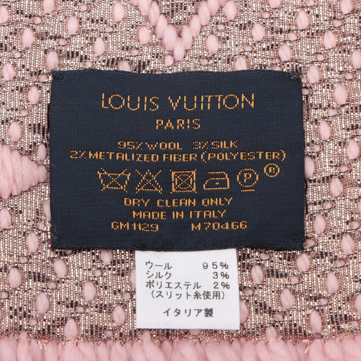 ヴィトン M70466 エシャルプ・ロゴマニア シャイン GM1129 マフラー