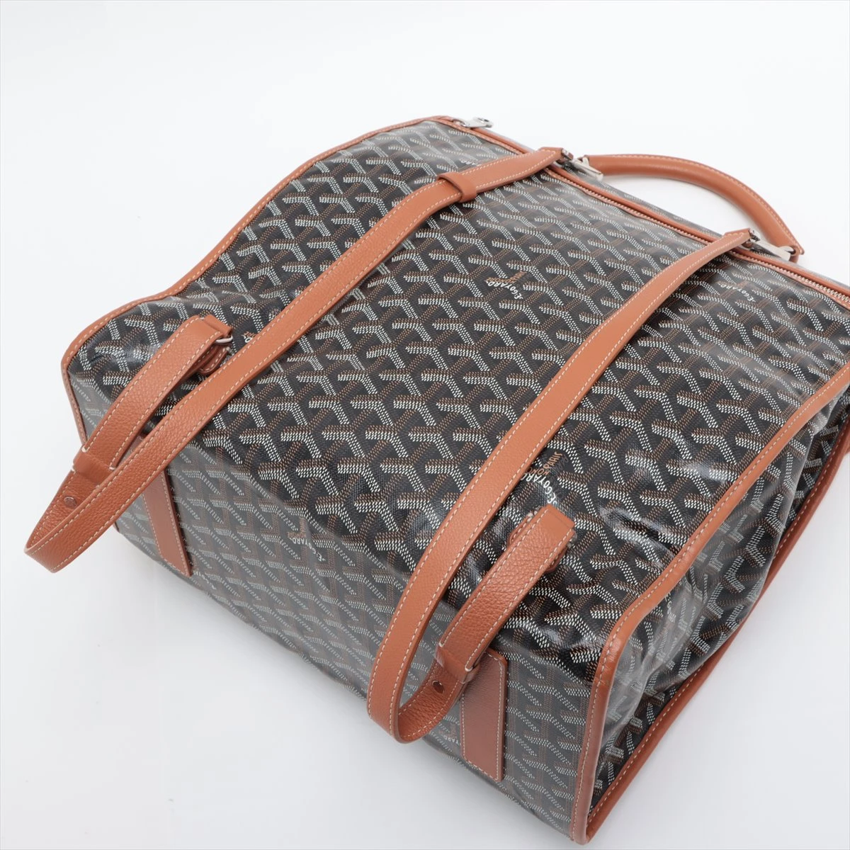 ゴヤール PVCレザー アルパン バックパック GOYARD - ゴヤール アルパンMM PVCレザーエリンボーン2WAYバック