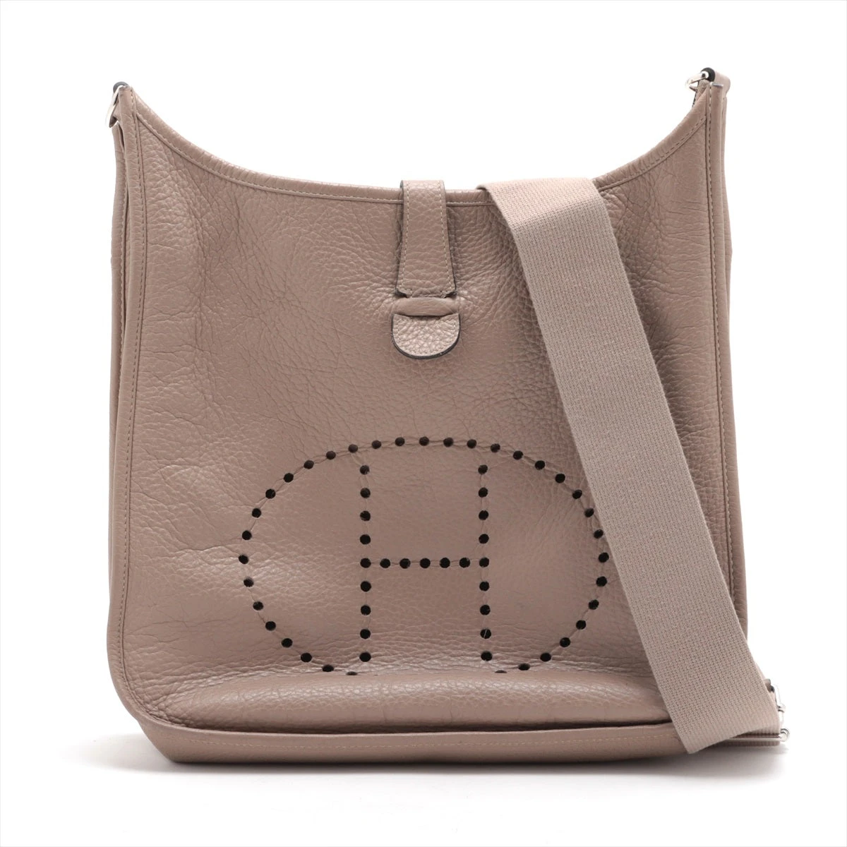 エルメス エブリン3PM トリヨンクレマンス エトゥープ シルバー金具 □N:2010年