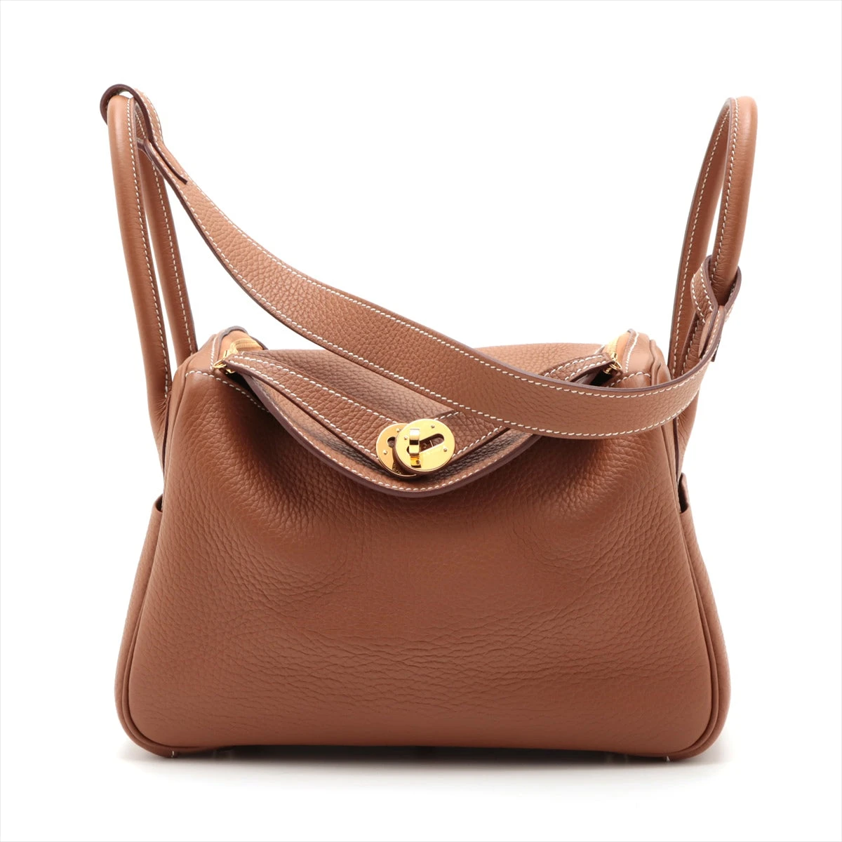 エルメス リンディ26 トリヨンクレマンス ゴールド シルバー金具 B:2023年