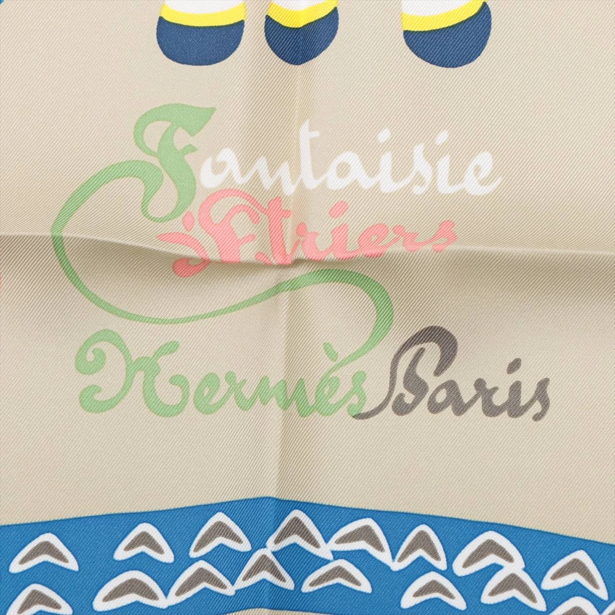 エルメス カレ90 Fantaisie d'Etriers 鐙の幻想 スカーフ シルク