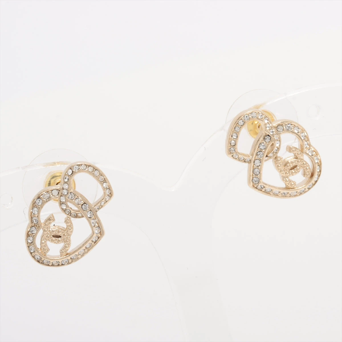 シャネル ココマーク GP ピアス(両耳用) 14P ゴールド AB