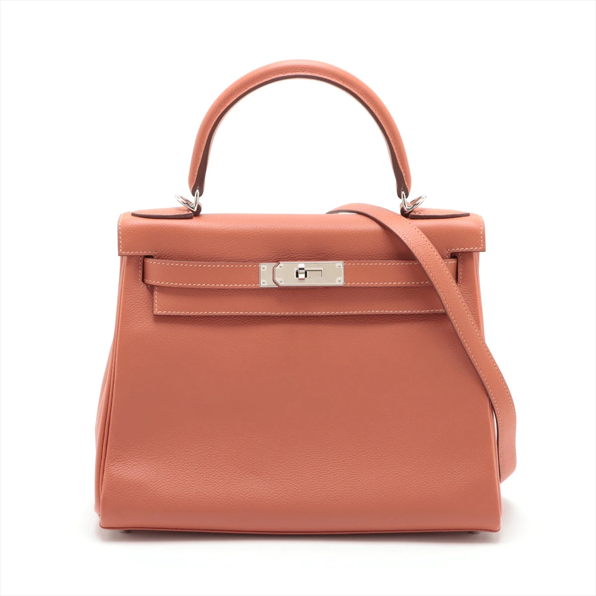 エルメス ハンドバッグ 美品 ケリー28 ブーゲンビリア HERMES