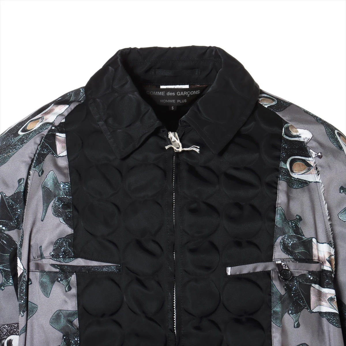 21aw コムデギャルソンオムプリュス ポリエステル×ナイロン ジャケット コムデギャルソンオムプリュス 21AW ポリエステル×ナイロン