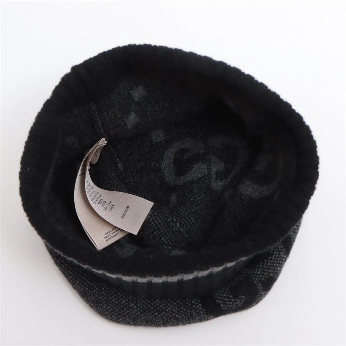 【美品】GUCCI　ニット帽　GG　676827 美品】GUCCI ニット帽 GG 676827 美品】GUCCI ニット帽 GG 676827