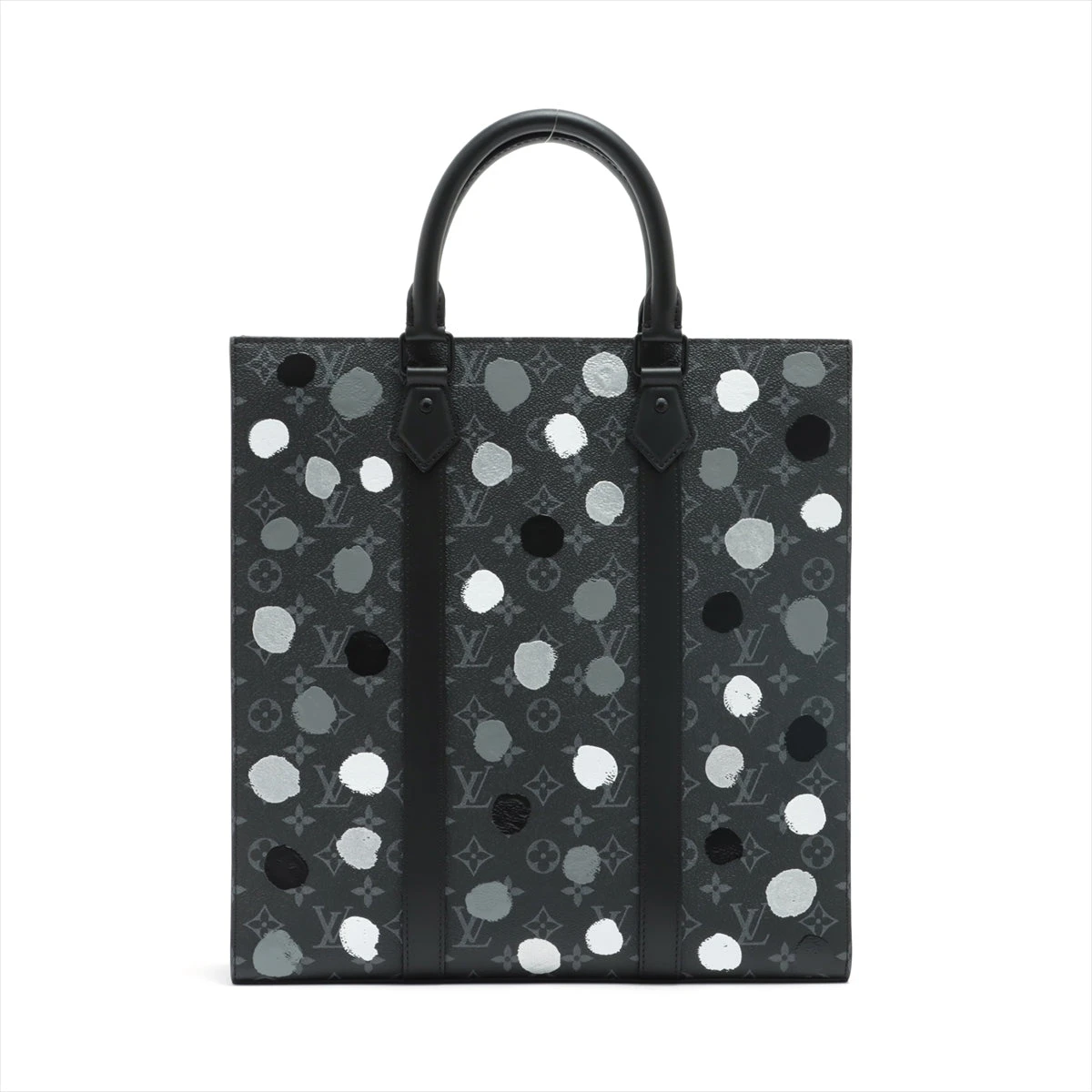 ⑪24㎝★ルイヴィトン×草間彌生 ドットリボン モチーフ ミュール パンプス 黒 LOUIS VUITTON × 草間彌生 第2弾発売。フラワーやパンプキン登場