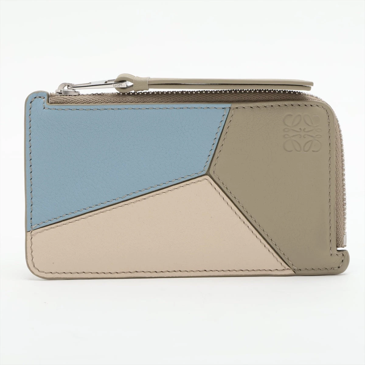 LOEWE アナグラム パズル コインケース レザー イエロー マルチカラー LOEWE アナグラム パズル コインケース レザー イエロー マルチカラー