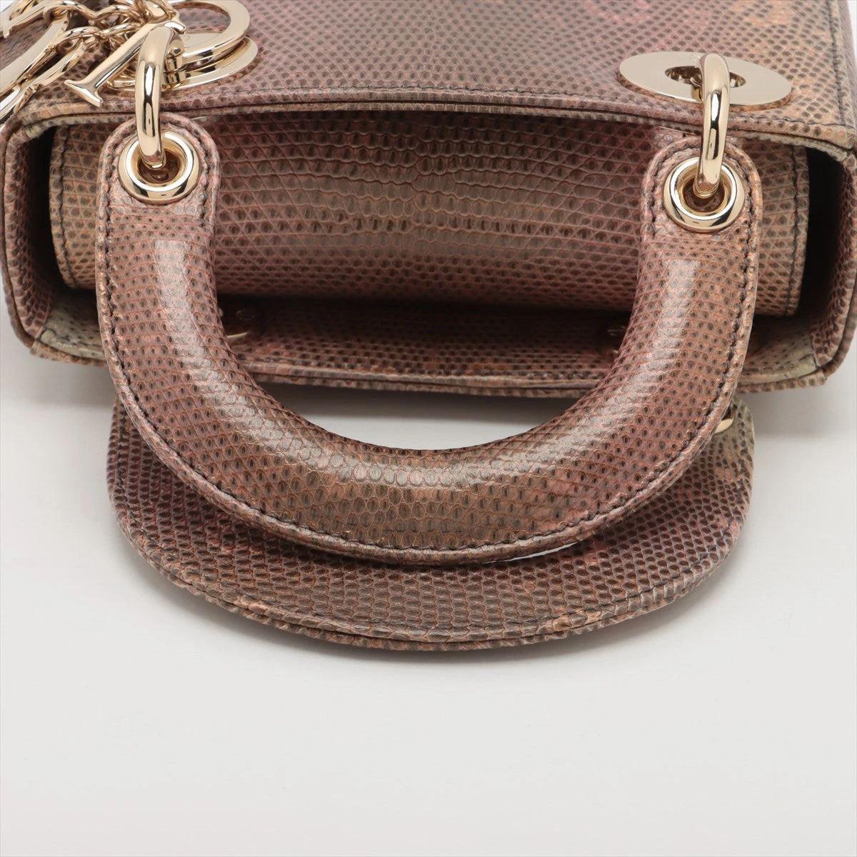 クリスチャンディオール ハンドバッグ 手持ち 手提げ ブラウン