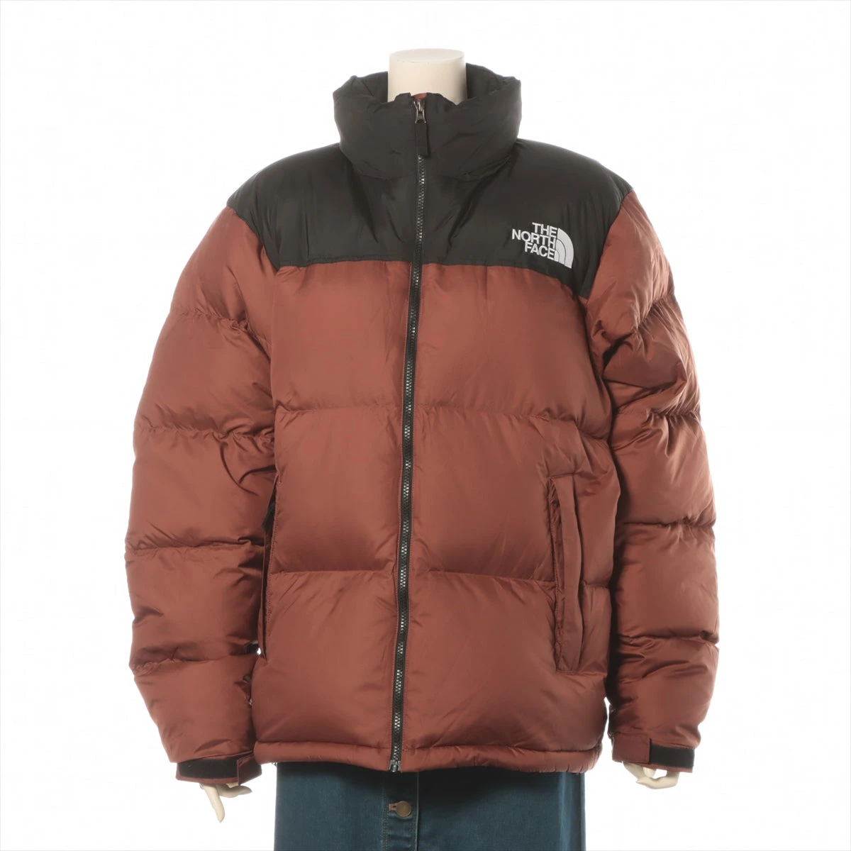 THE NORTH FACE 700 ヌプシ　ブラウン ダウンジャケット TNF☆ウィメンズ ヌプシ ジャケット☆Smokey Brown☆USA700Fill