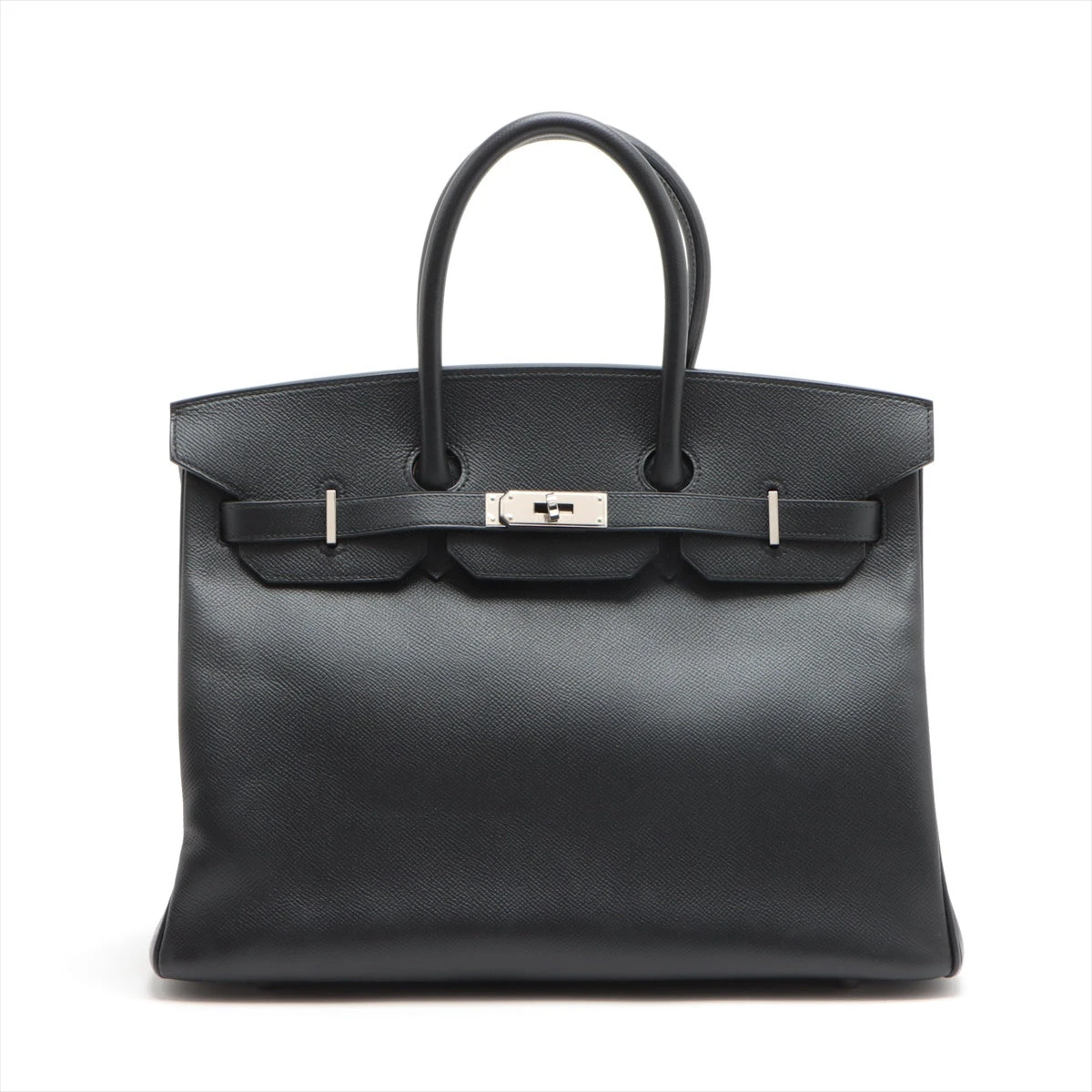 エルメス バーキン35 ヴォーエプソン ブラック シルバー金具 □L:2008年