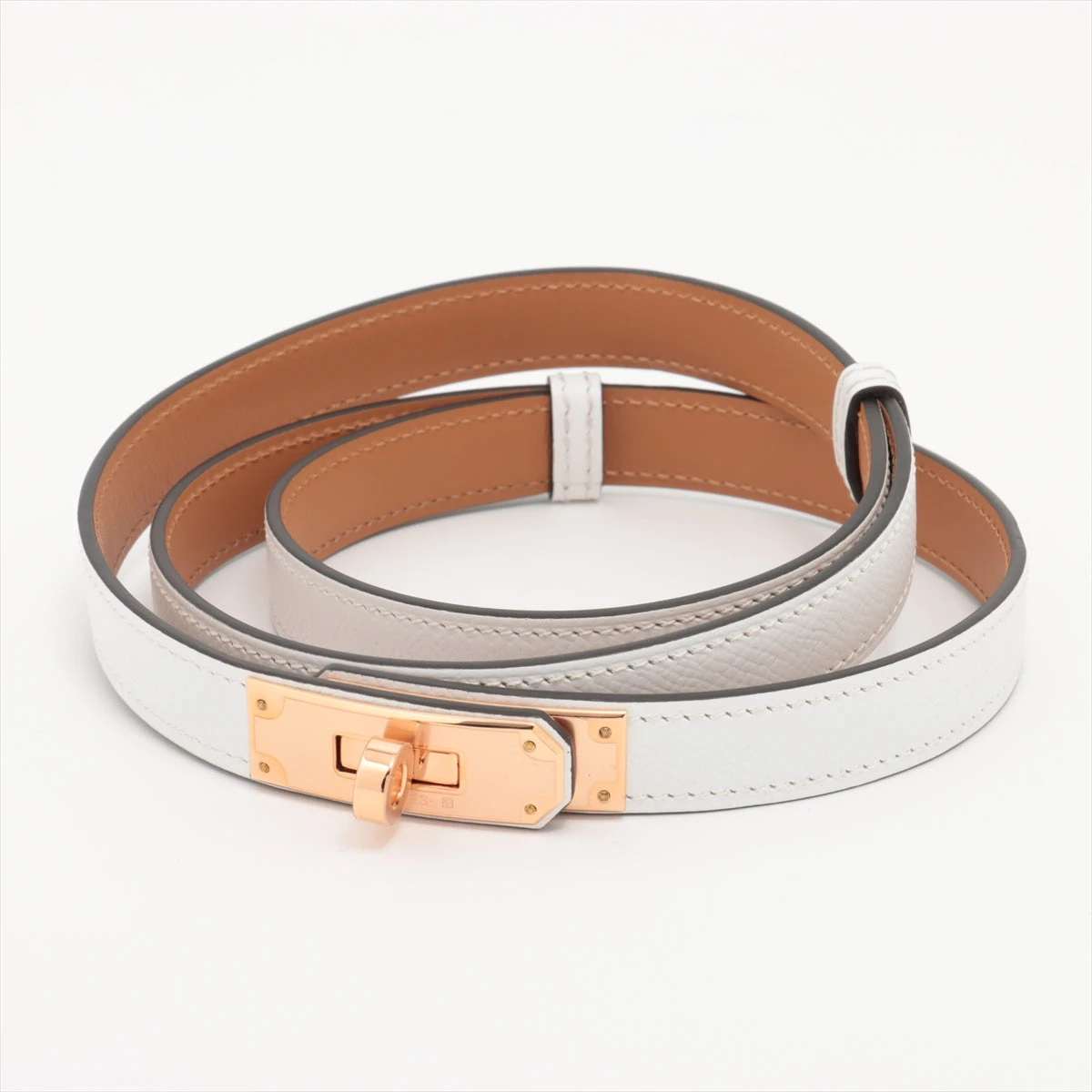 エルメス　白　ケリーベルト　新品未使用　早い者勝ちです☆ HERMES ケリーベルト 白 - メルカリ
