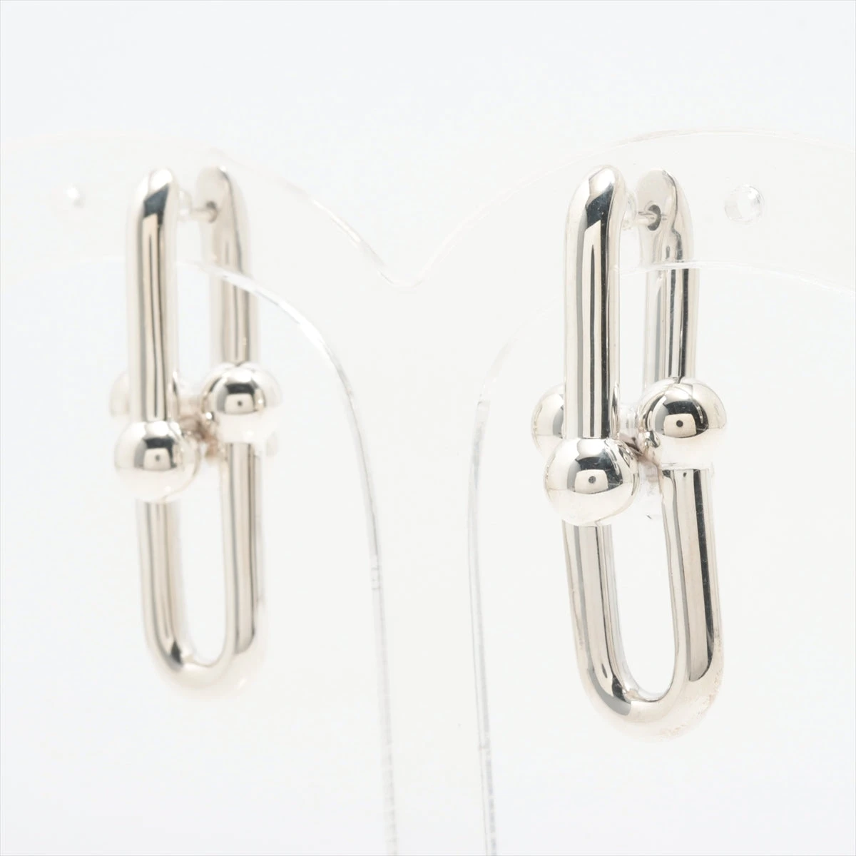 ティファニーハードウェアラージリンクピアス925