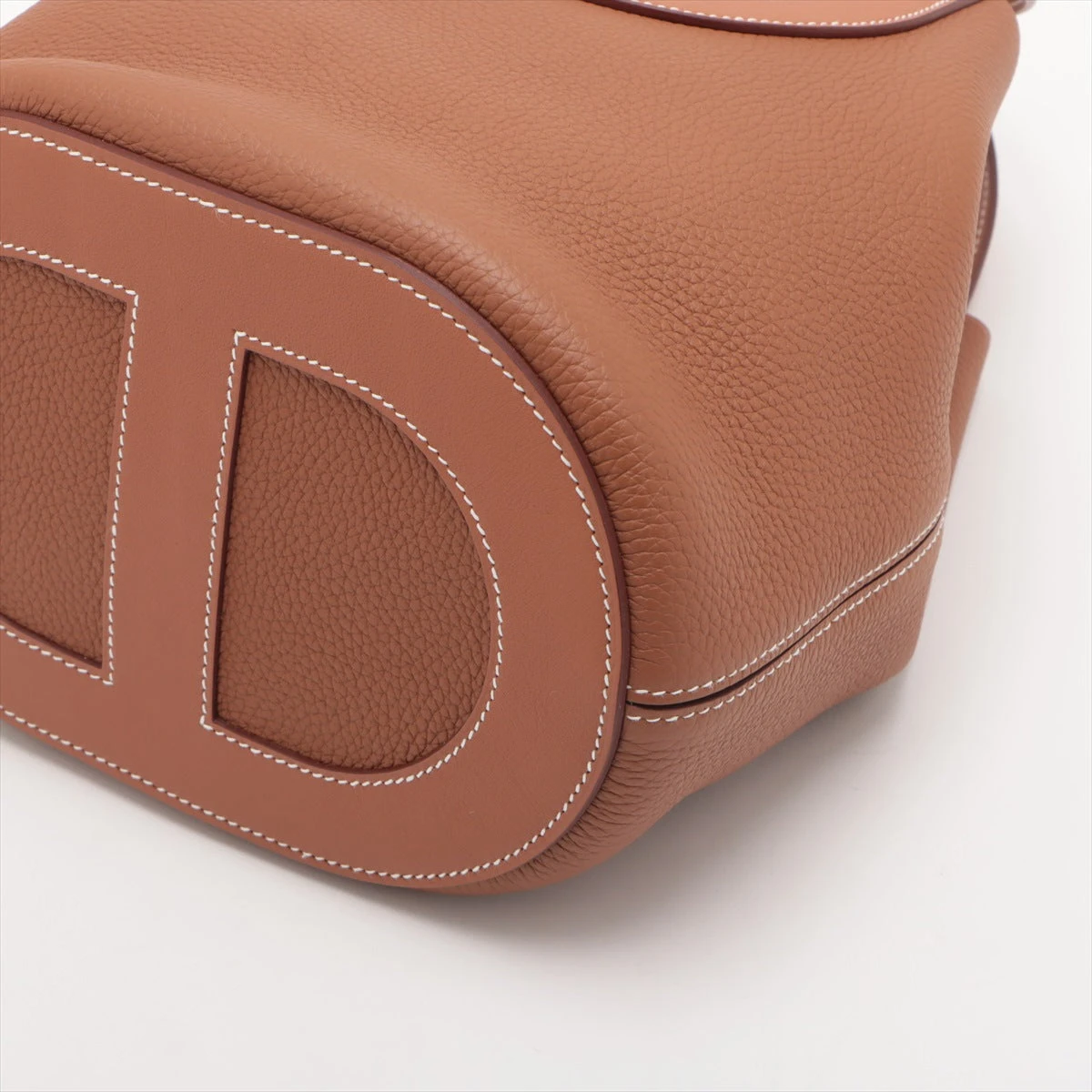 【新品】エルメス　インザループ23 ゴールド シルバー金具　W刻印 HERMES 新品 エルメス インザループ23 ハンドバッグ エトゥープ