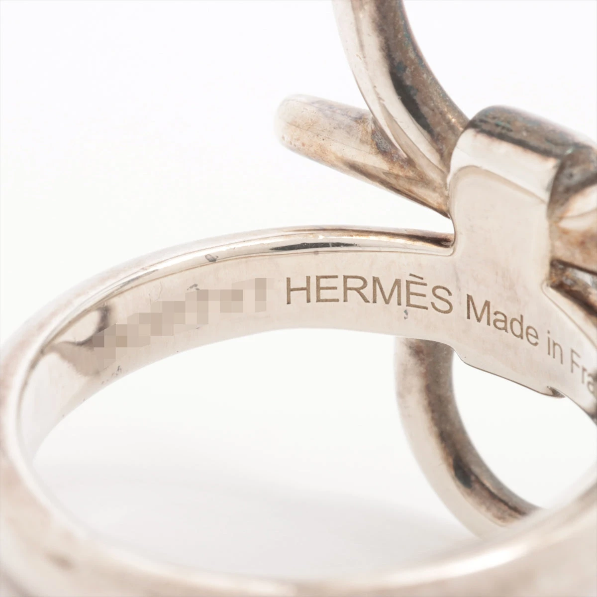 HERMES シルバー ノットリング エルメス ノット リング 54 925 6.5g シルバー A2563417｜中古ブランド