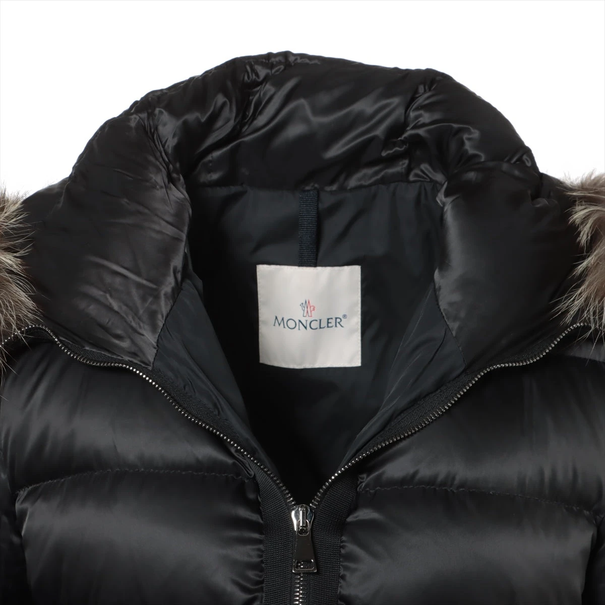 モンクレール ロングダウン ファー　TINUVIEL MONCLER モンクレール TINUVIEL ロングダウン フォックスファー
