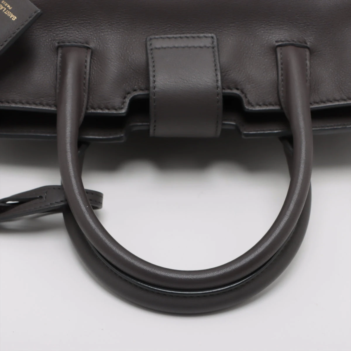 サンローランパリ ダウンタウンカバス レザー×スエード 2WAY