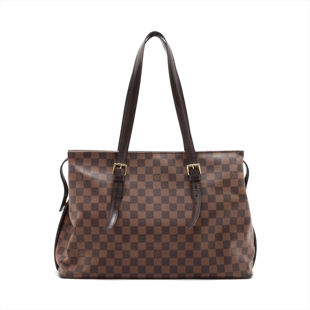 ヴィトン ダミエ チェルシー N51119 サイドスナップ開閉不可