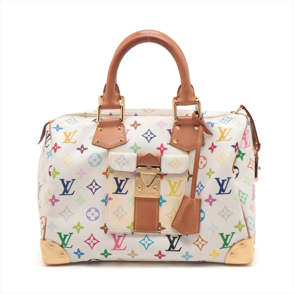 あゆ♡ルイヴィトン　モノグラム　スピーディ30　ボストンバッグ　カデナ付き LOUIS VUITTON オールドスピーディ30モノグラムボストン