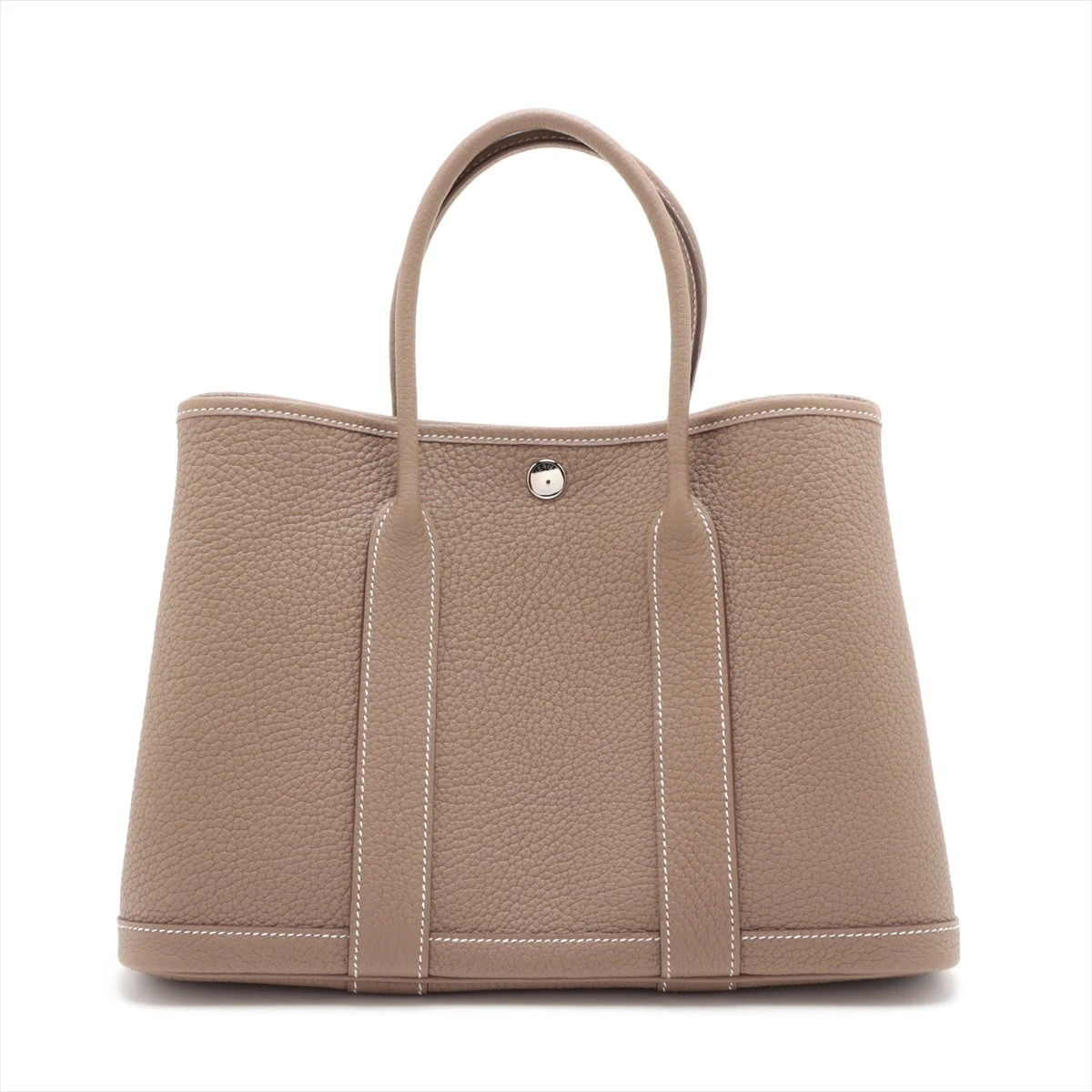 エルメス ガーデンパーティTPM ネゴンダ エトゥープ シルバー金具 B:2023年