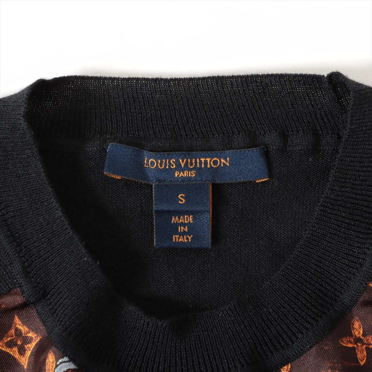LOUIS VUITTON - ヴィトン LV 19SS シルク  RW191A キャットグラム 長袖シャツ ヴィトン LV 19SS シルク RW191A キャットグラム 長袖シャツ