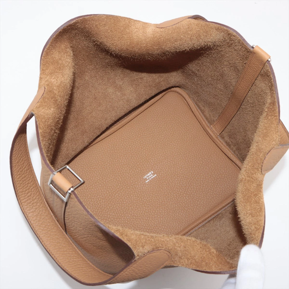 エルメス ピコタンロックMM トリヨンクレマンス チャイ シルバー