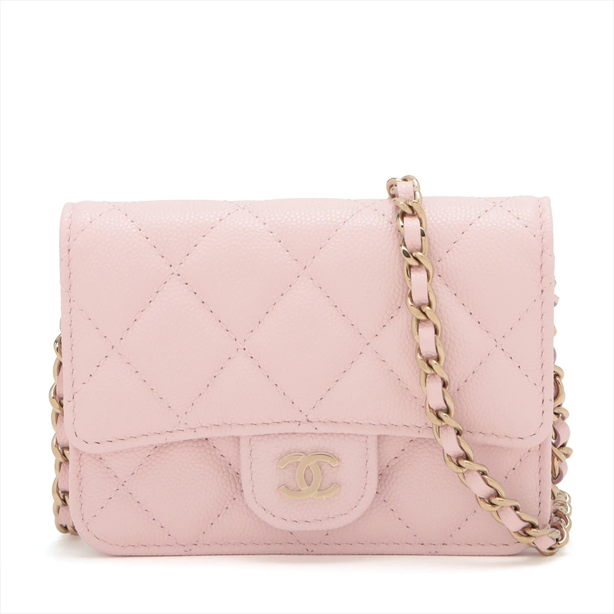 【大人気 ライトピンク ♡】CHANEL マトラッセ バニティー シャネル マトラッセ ラムスキン チェーンショルダーバッグ