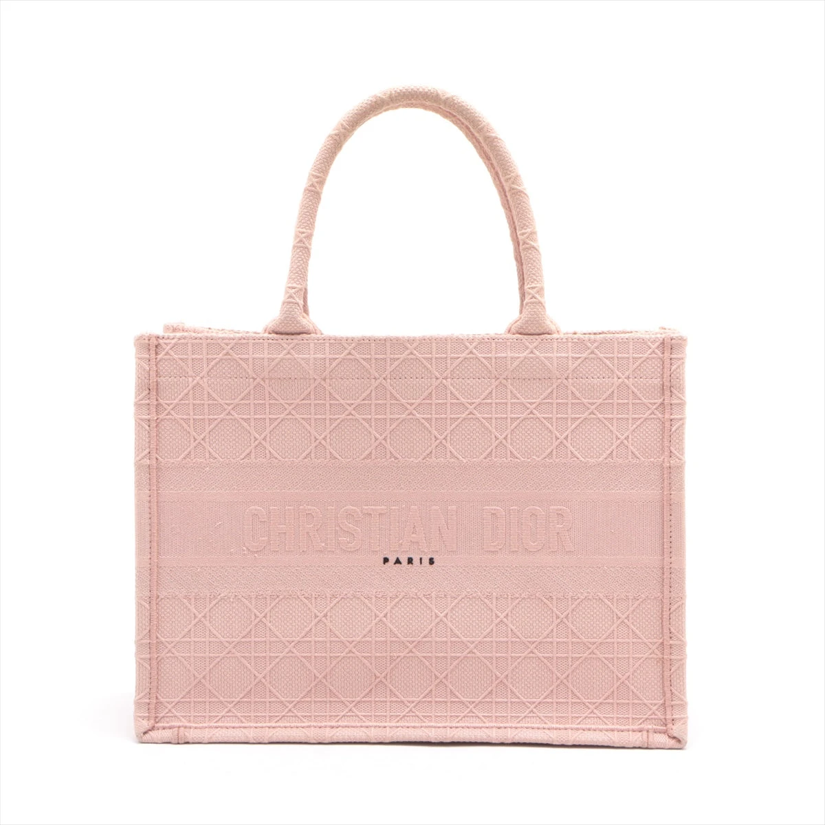 Dior 美品 限定 BOOK TOTE ネオンピンク ブックトート ミニ 中古