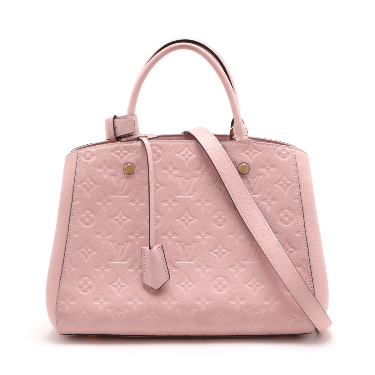★最終値下★ルイヴィトン モノグラム アンプラント モンテーニュ MM レッド LOUIS VUITTON 【極美品】ルイヴィトン モノグラム アンプラント