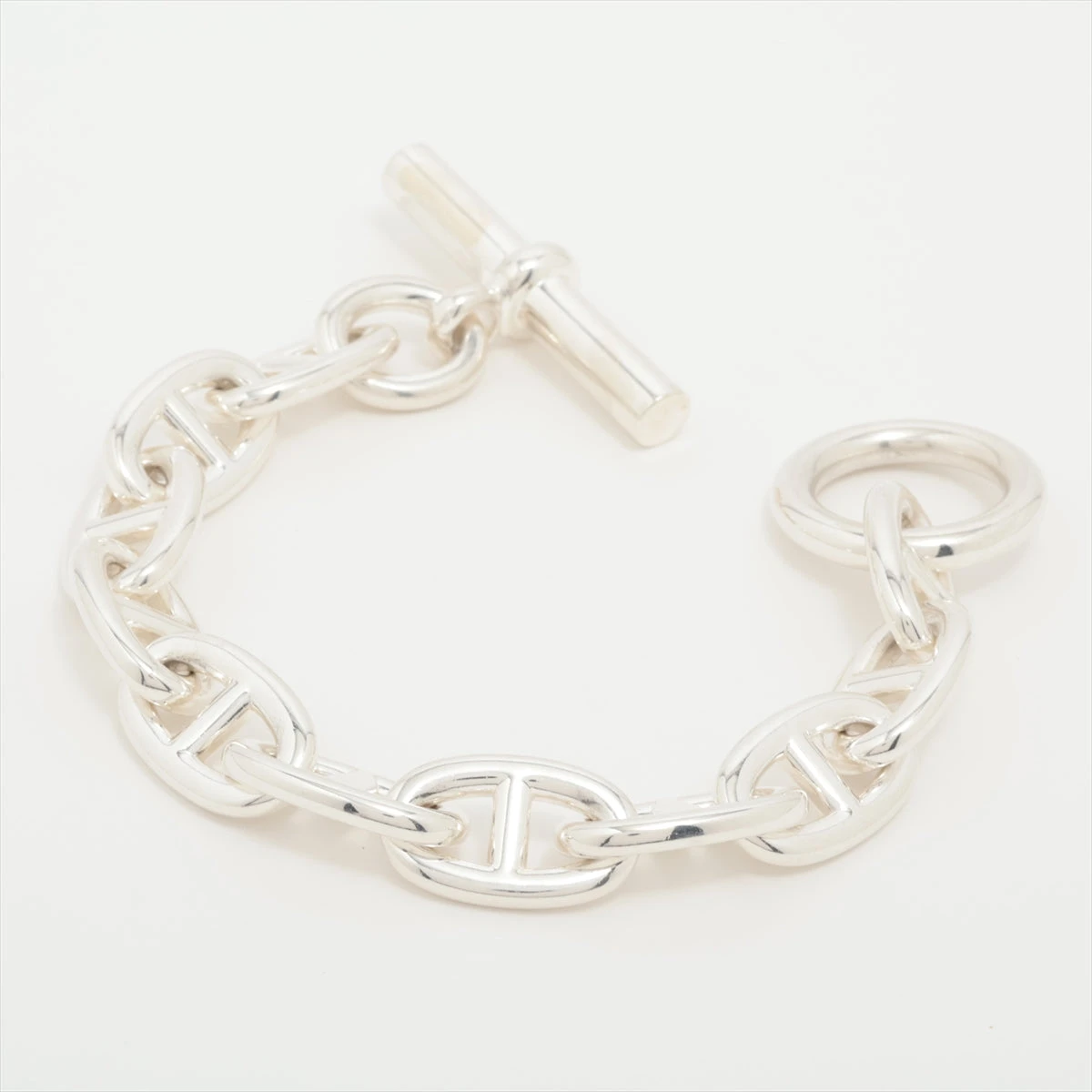 エルメス シェーヌダンクルTGM ブレスレット 11コマ 925 101.9g  