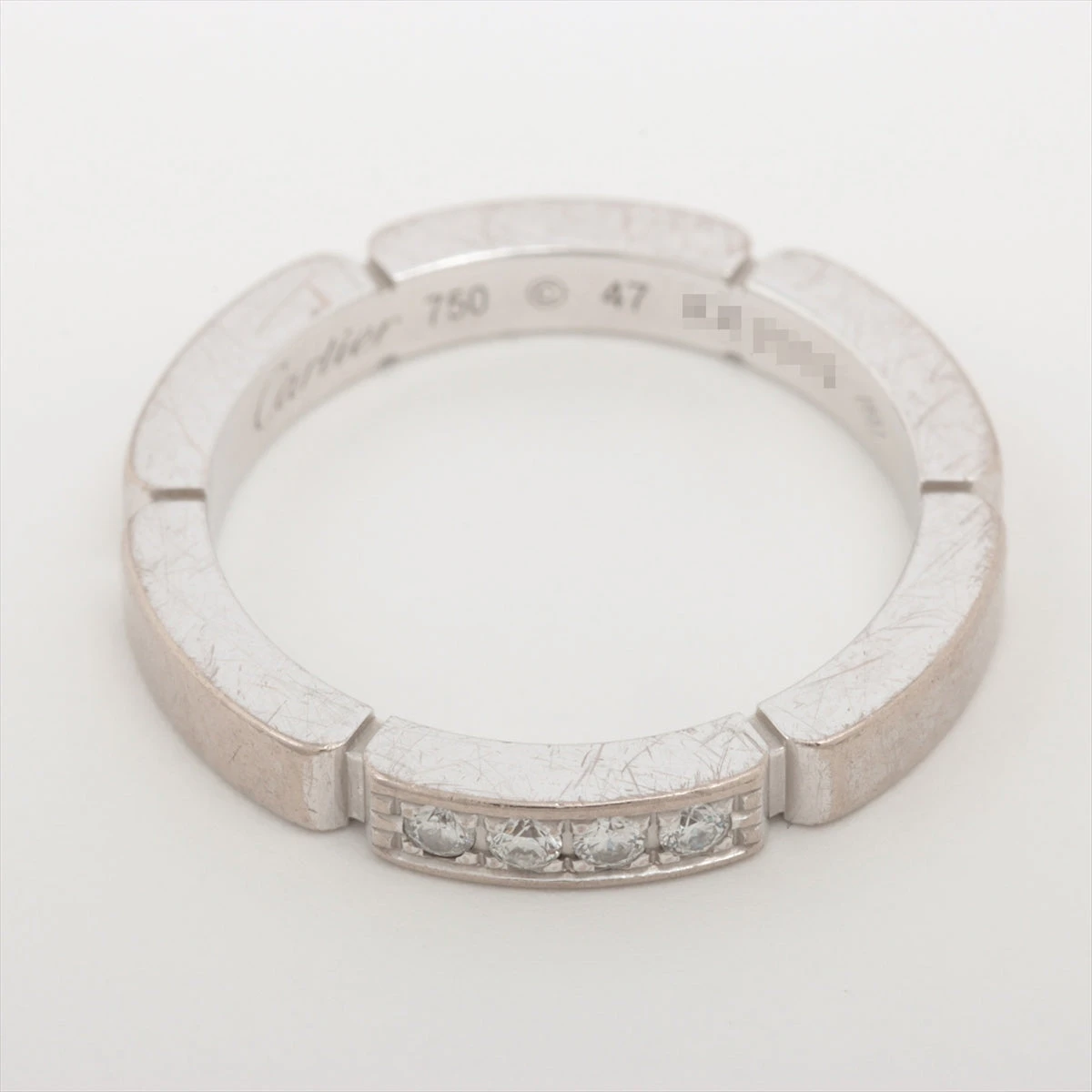 Cartier  マイヨン パンテール 4Pダイヤ リング 750WG カルティエ マイヨンパンテール 4P ダイヤ リング 750(PG) 4.0g