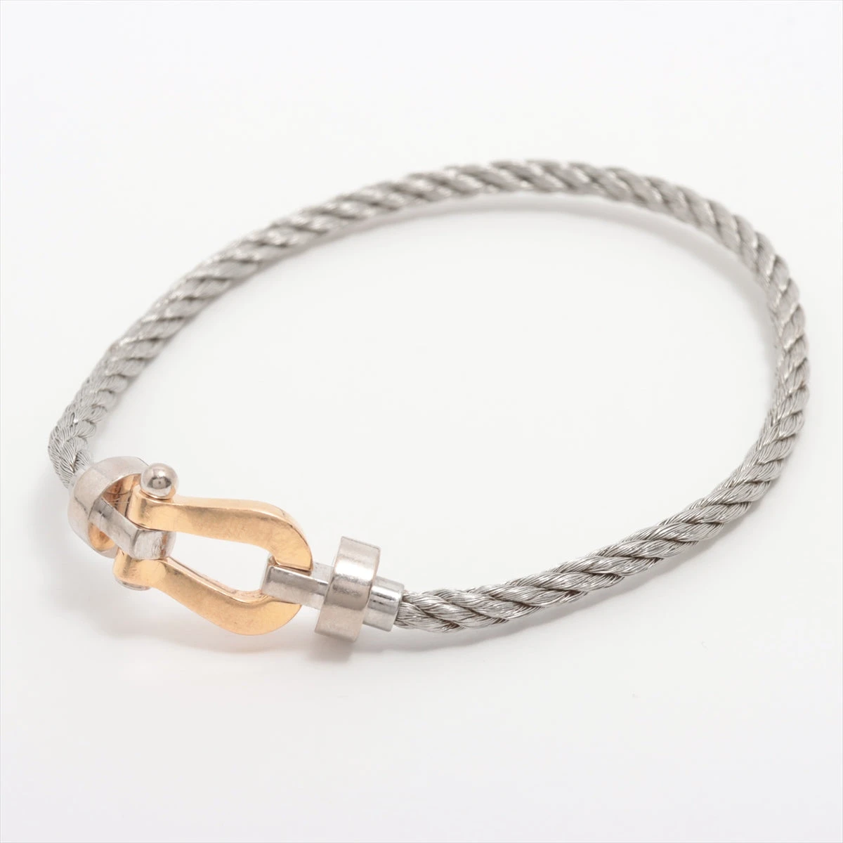 フレッド ミニフォース10 ブレスレット 750(PG×WG)×SS 7.3g